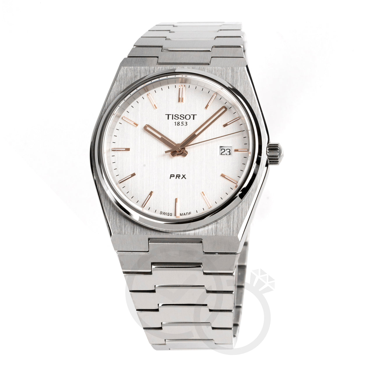 Tissot Prx Men's Silver Watch T1374101103100