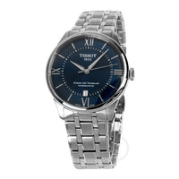 Thumbnail for Tissot Chemin des Tourelles Powermatic 80 39mm Blue Men's Watch