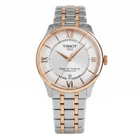 Thumbnail for Tissot Men's 39mm Chemin des Tourelles Powermatic 80 Two-Tone Watch