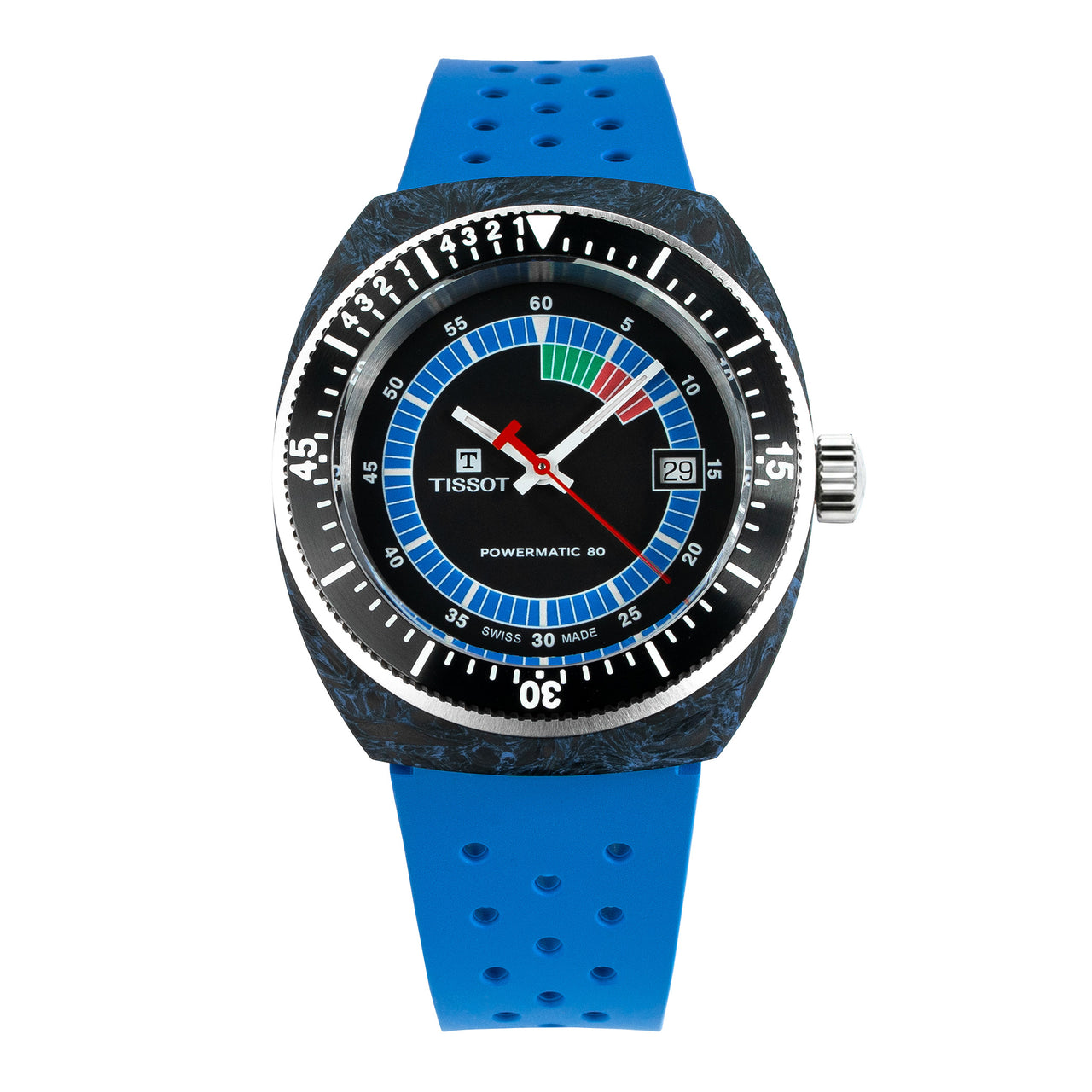 Tissot Men's Automatic Watch 41mm Sideral Powermatic 80 Blue