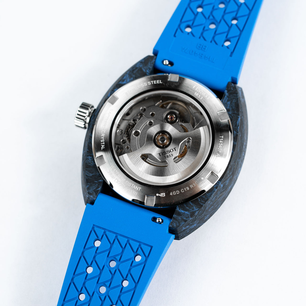 Tissot Men's Automatic Watch 41mm Sideral Powermatic 80 Blue