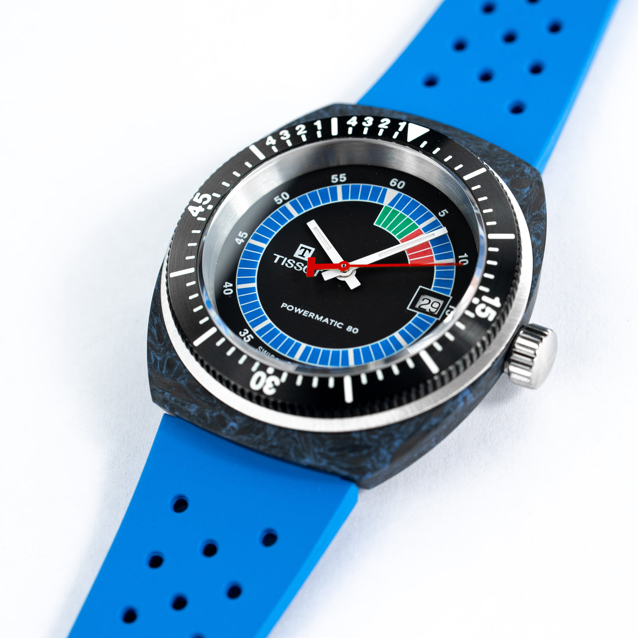 Tissot Men's Automatic Watch 41mm Sideral Powermatic 80 Blue