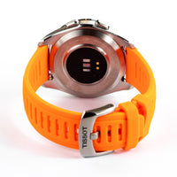 Thumbnail for Tissot Men's Solar Smartwatch 44mm T-Touch Connect Sport Orange