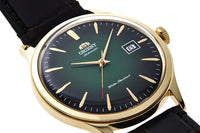 Thumbnail for Orient 2nd Generation Bambino Men's Green Gold Watch TAC08002F0