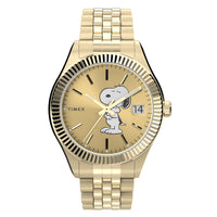 Thumbnail for Timex Peanuts Legacy Ladies Gold Watch TW2V47300