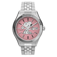 Thumbnail for Timex Peanuts Legacy Ladies Pink Watch TW2V47400