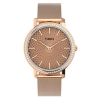 Thumbnail for Timex Transcend Ladies Rose Gold Watch TW2V52500