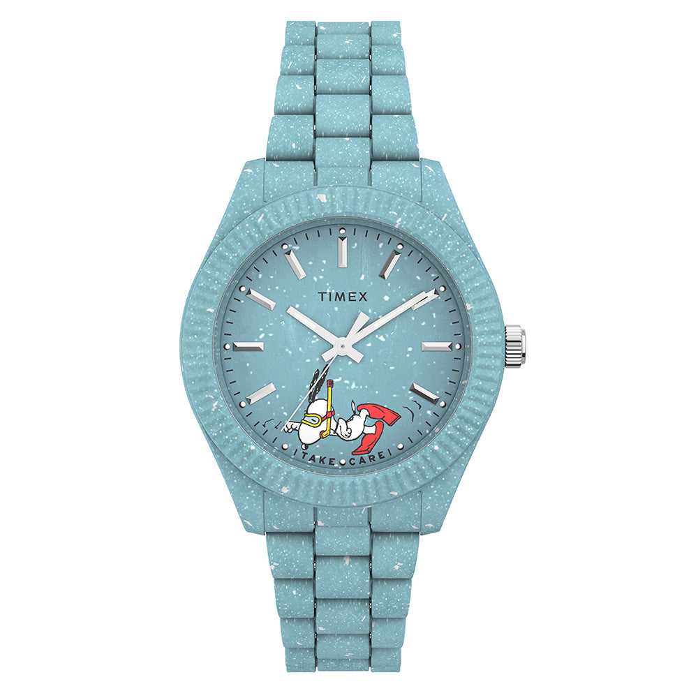 Timex Peanuts Legacy Ocean Ladies Blue Watch TW2V53200