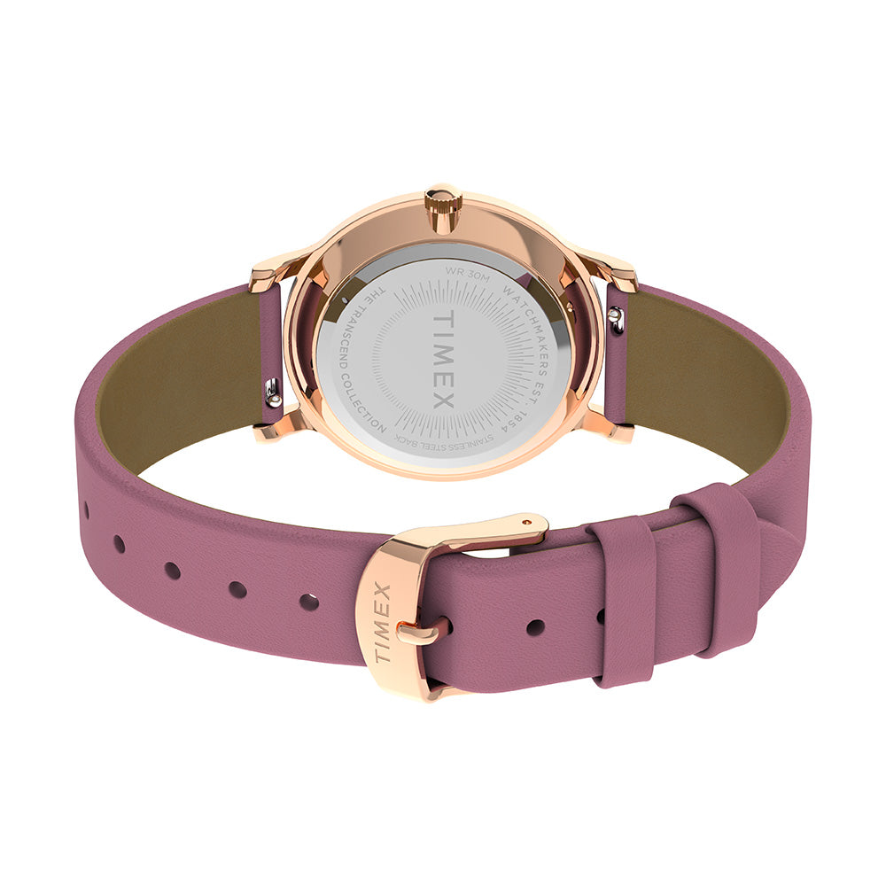 Timex Transcend Ladies Rose Gold Watch TW2V66900