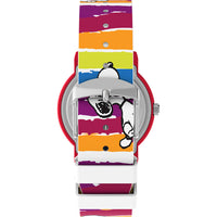 Thumbnail for Timex Peanuts Weekender Color Rush Unisex White Watch TW2V77700