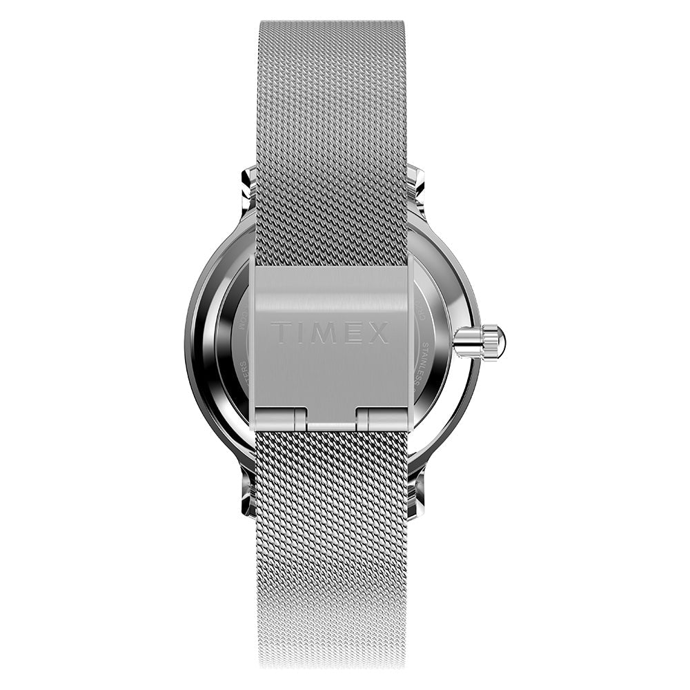 Timex Peanuts Transcend Ladies Silver Watch TW2W46000