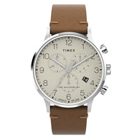 Thumbnail for Timex Waterbury Classic Men's Cream Watch TW2W50900