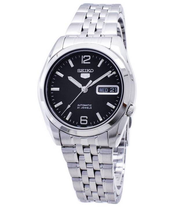 Seiko 5 Automatic 38mm Black Unisex Watch SNK393KS