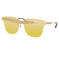 Thumbnail for United Nude x Linda Farrow Gold Mirrored Sunglasses