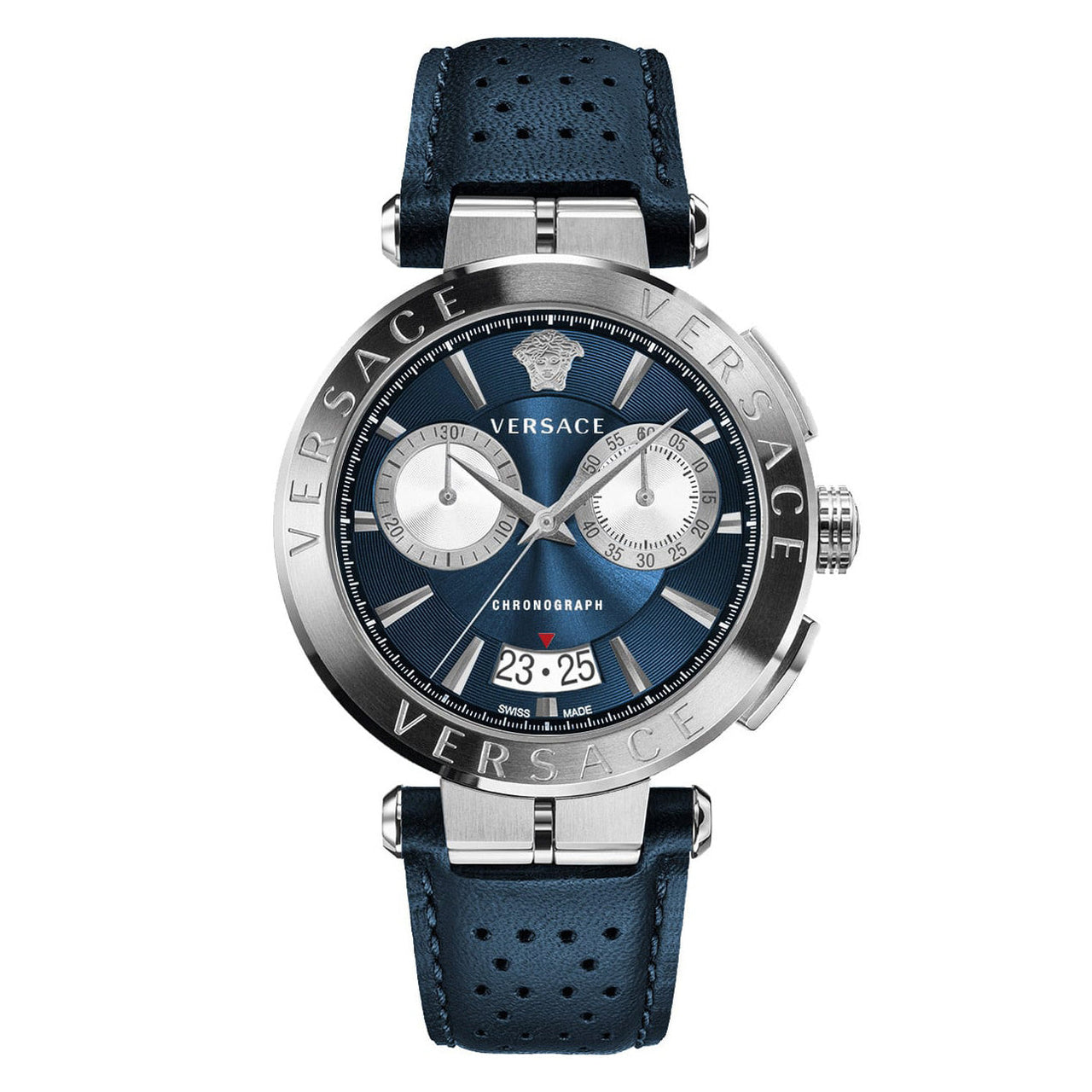 Versace Aion Chronograph Men's Blue Watch VE1D02223