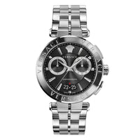 Thumbnail for Versace Aion Chronograph Men's Black Silver Watch VE1D02623