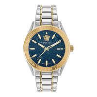 Thumbnail for Versace V-Code Men's Silver Watch VE6A00523