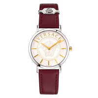 Thumbnail for Versace Essential Ladies' White Red Watch VEK400221