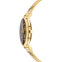 Thumbnail for Versace Essential Ladies' Black Gold Watch VEK400621