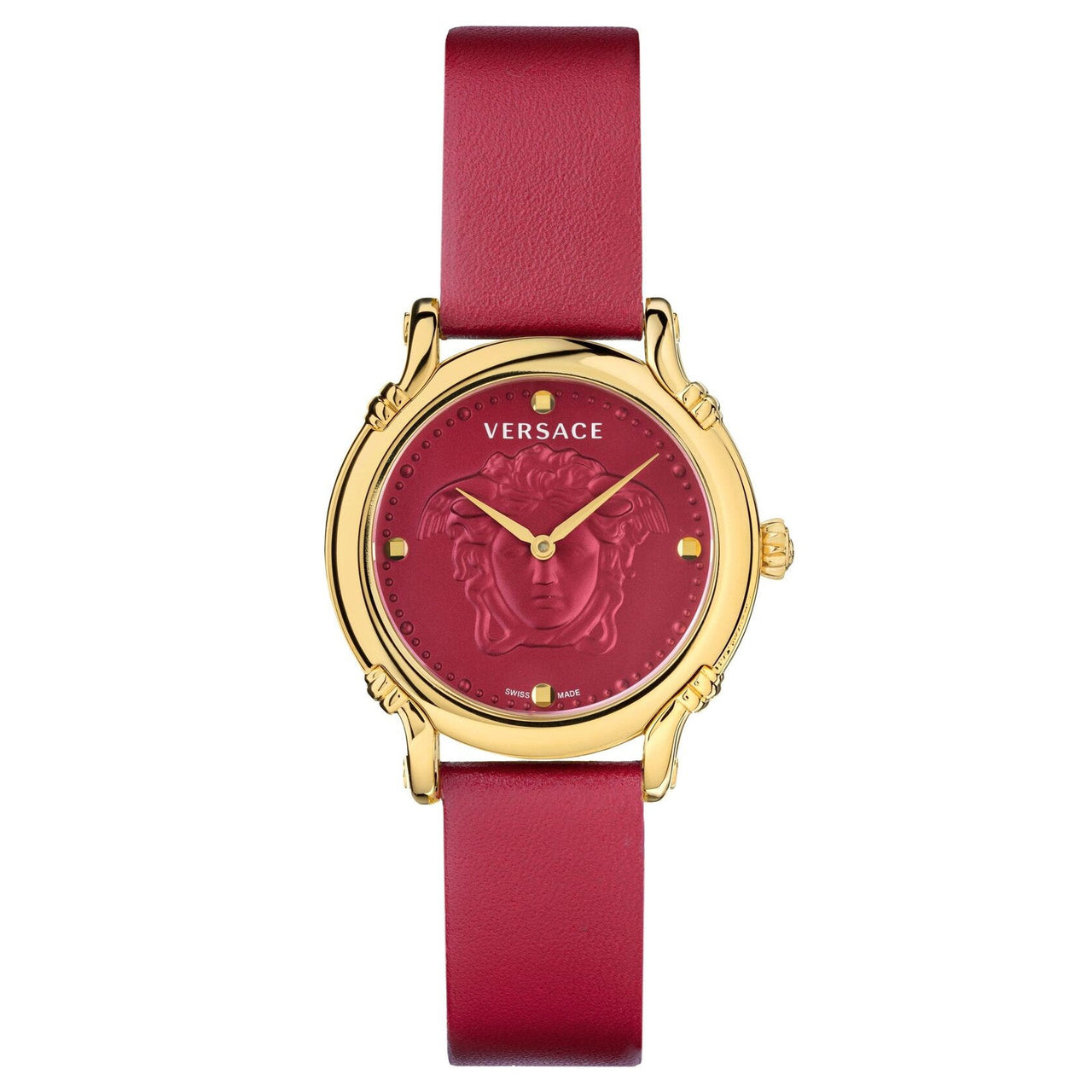 Versace Safety Pin Ladies' Red Watch VEPN00220