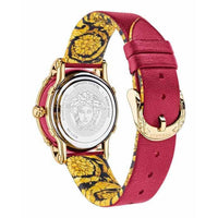 Thumbnail for Versace Safety Pin Ladies' Red Watch VEPN00220