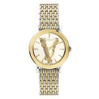 Thumbnail for Versace Virtus 36mm Ladies' Silver Gold Watch VERI00720