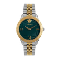 Thumbnail for Versace Greca Signature Ladies Green Dial Watch VEVC01021