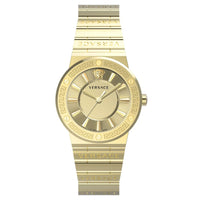 Thumbnail for Versace Greca Logo Ladies' Gold Watch VEVH01320