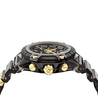 Thumbnail for Versace Icon Active Chronograph Men's Black Gold Watch