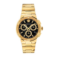 Thumbnail for Versace Greca Logo Men's Gold Watch VEZ900421