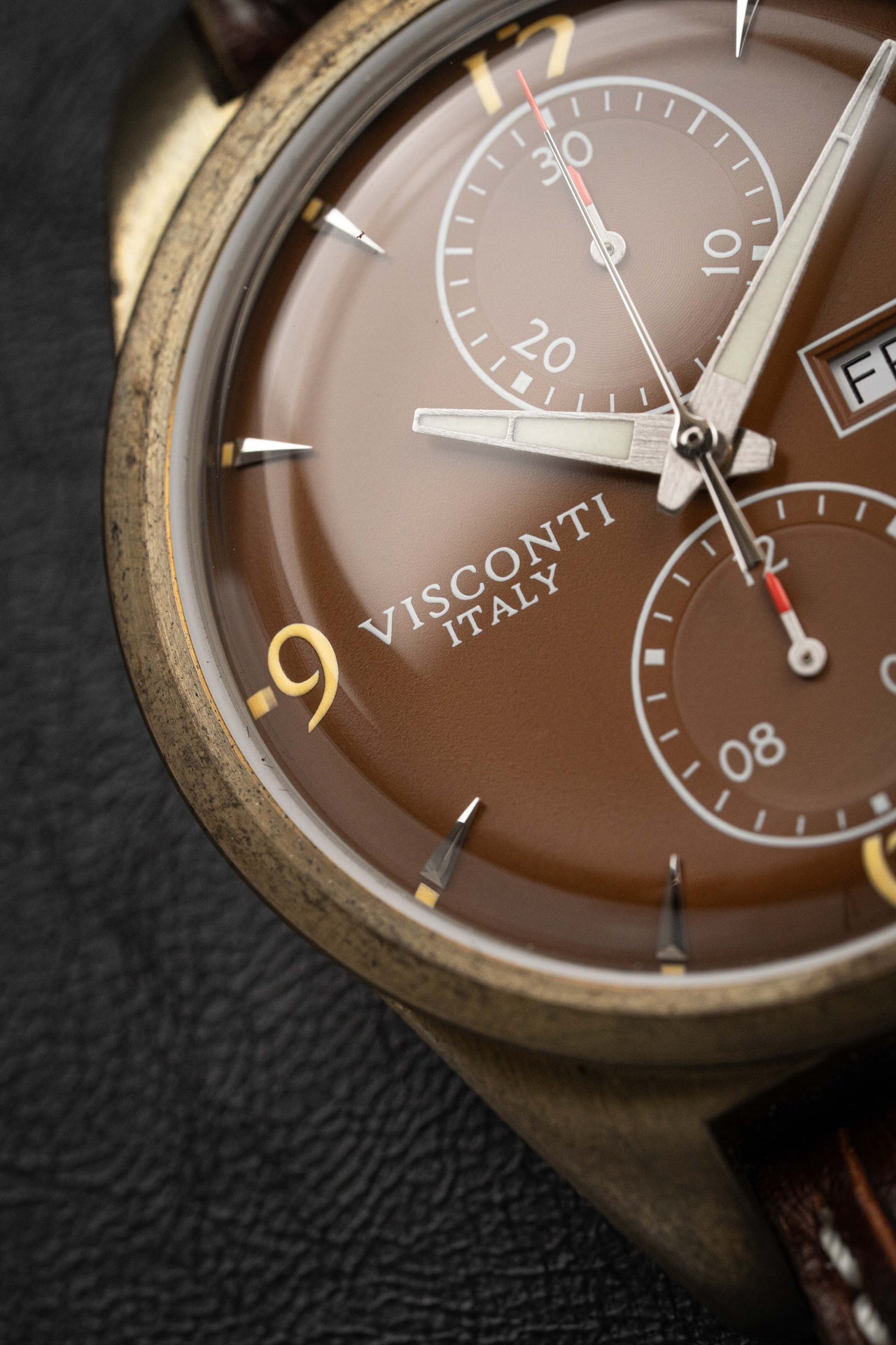 Visconti Watch Roma 60s Bronze 42mm KW21-06