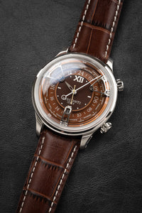 Thumbnail for Visconti Watch Opera GMT Automatic 43.5mm Brown KW23-12