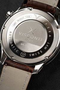 Thumbnail for Visconti Watch Opera GMT Automatic 43.5mm Brown KW23-12