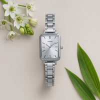 Thumbnail for Casio Ladies Watch 21mm Slim Light Blue Rectangular