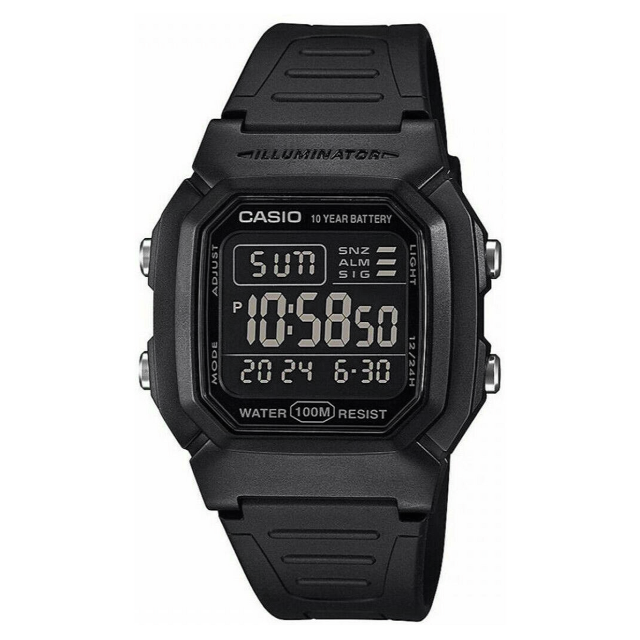Casio Men's Digital Watch Black