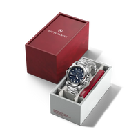 Thumbnail for Victorinox I.N.O.X. Chronograph Men's Blue Watch 241985