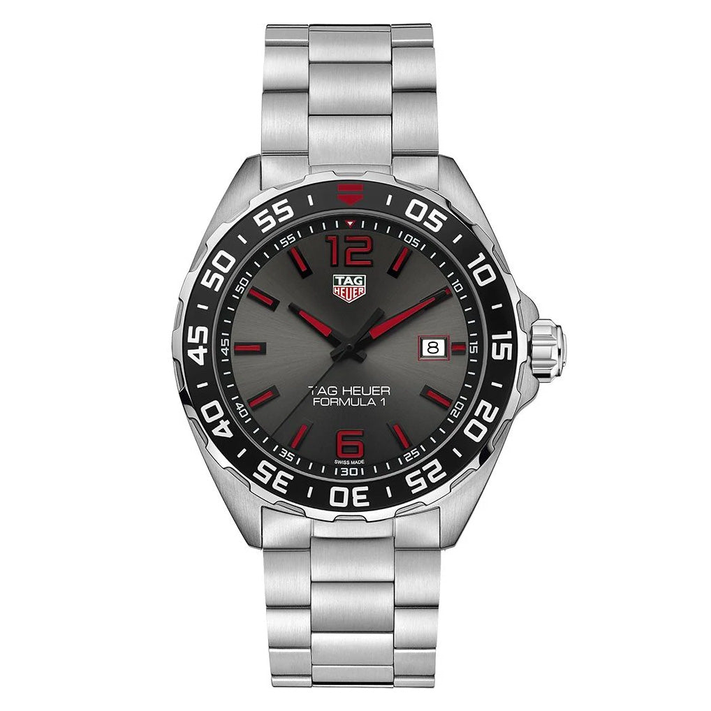 TAG HEUER Quartz FORMULA 1 Men's Watch Red WAZ1018.BA0842