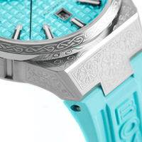 Thumbnail for Bomberg Men's Bolt-68 NEO Automatic Teal Lagoon Watch BF43ASS.12-6.12