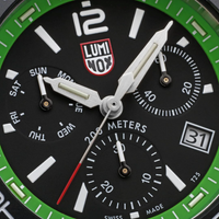 Thumbnail for Luminox Pacific Diver 3140 Series Men's Green Watch XS.3157.NF