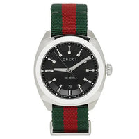 Thumbnail for Gucci YA142305 Men's Watch GG2570 Black Canvas