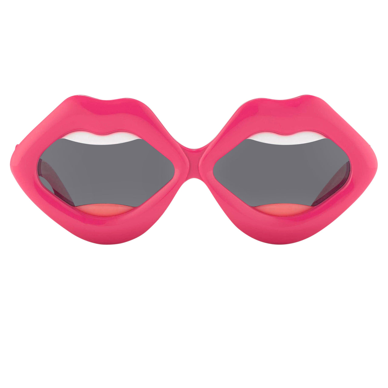 Yaz Bukey x Linda Farrow Pink Grey Sunglasses