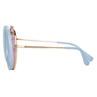 Thumbnail for Yaz Bukey x Linda Farrow Blue Pink Sunglasses