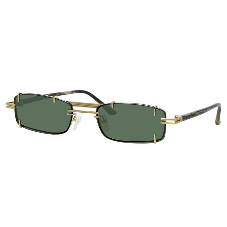 Y/Project x Linda Farrow Green Polarised Sunglasses