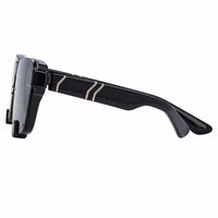 Thumbnail for Y/Project x Linda Farrow Black Polarised Sunglasses