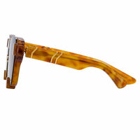 Thumbnail for Y/Project x Linda Farrow Brown Polarised Sunglasses