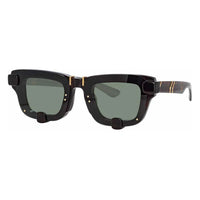Thumbnail for Y/Project x Linda Farrow Black Brown Polarised Sunglasses