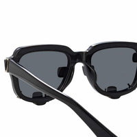 Thumbnail for Y/Project x Linda Farrow Black Polarised Sunglasses
