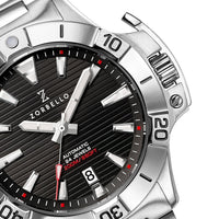 Thumbnail for Zorbello D1 Ocean Men's Black Watch ZBAG001