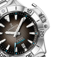 Thumbnail for Zorbello D1 Ocean Men's Grey Watch ZBAG004