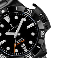 Thumbnail for Zorbello D1 Ocean Limited Edition Men's Black Watch ZBAG005